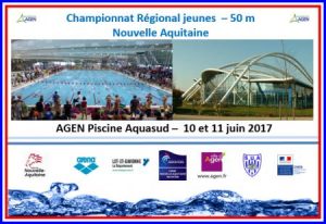 5 nageurs qualifiés pour le championnat régional jeunes les 10 et 11 juin à Agen